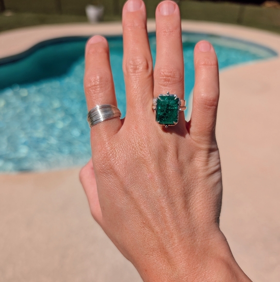 Handmade Jewelry - Emerald Ring
